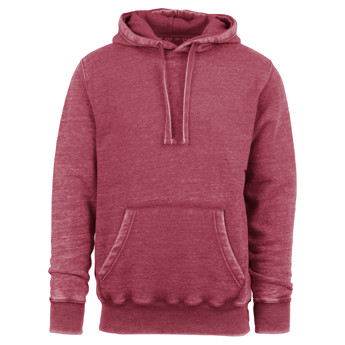 Half Bay Unisex Hooded Vintage Washed Fleece (S-3X)