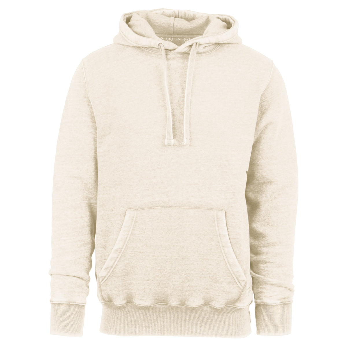 Half Bay Unisex Hooded Vintage Washed Fleece (S-3X)