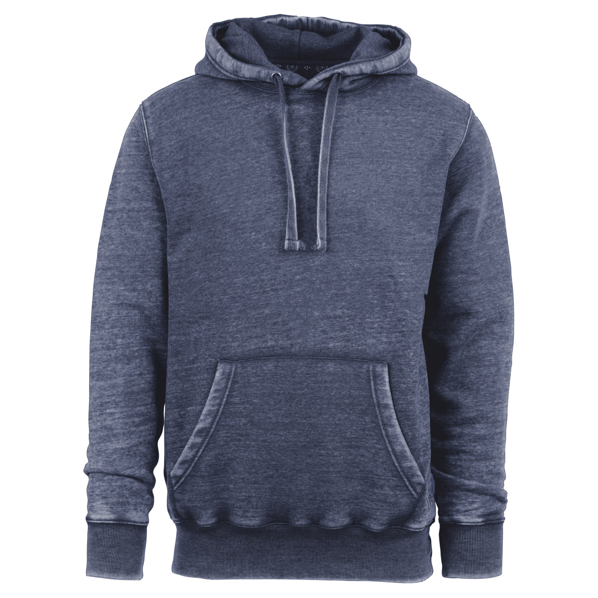 Half Bay Unisex Hooded Vintage Washed Fleece (S-3X)