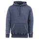 Half Bay Unisex Hooded Vintage Washed Fleece (S-3X)