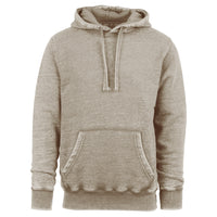 Half Bay Unisex Hooded Vintage Washed Fleece (S-3X)