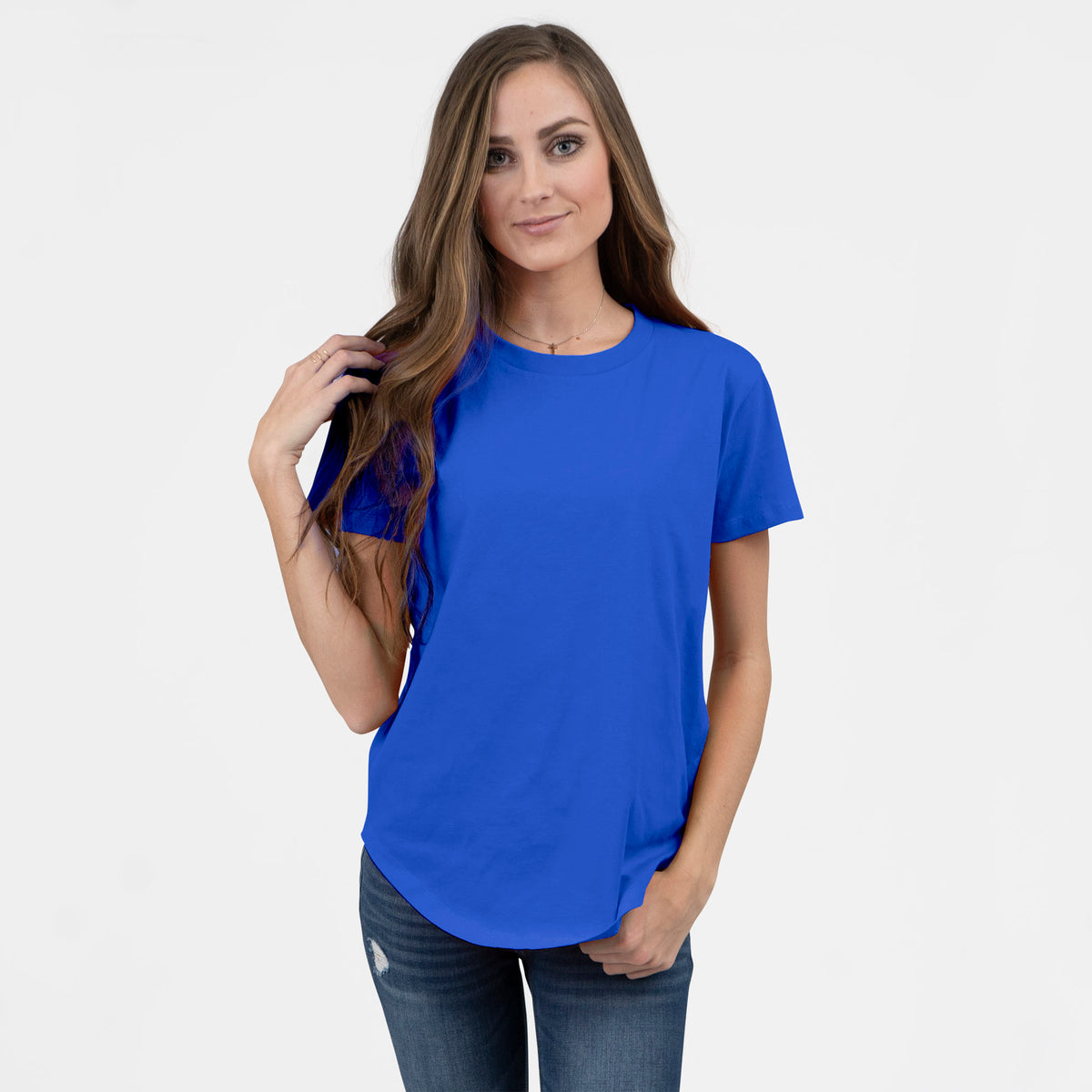 Irvine Rounded Bottom High Low Tee