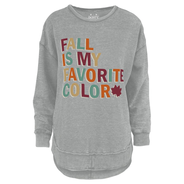 Fall Favorite Color Melange Poncho Fleece