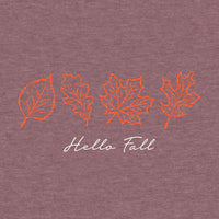 Hello Fall Glitter Norman Tee