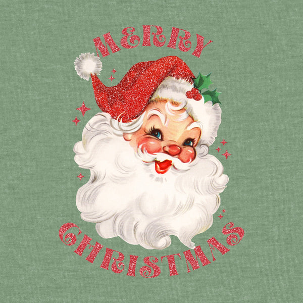 Glitter Santa Norman Tee