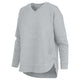 East Hall Melange V-Neck Pocketed Poncho Fleece