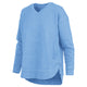 East Hall Melange V-Neck Pocketed Poncho Fleece