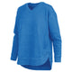 East Hall Melange V-Neck Pocketed Poncho Fleece