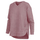 East Hall Melange V-Neck Pocketed Poncho Fleece