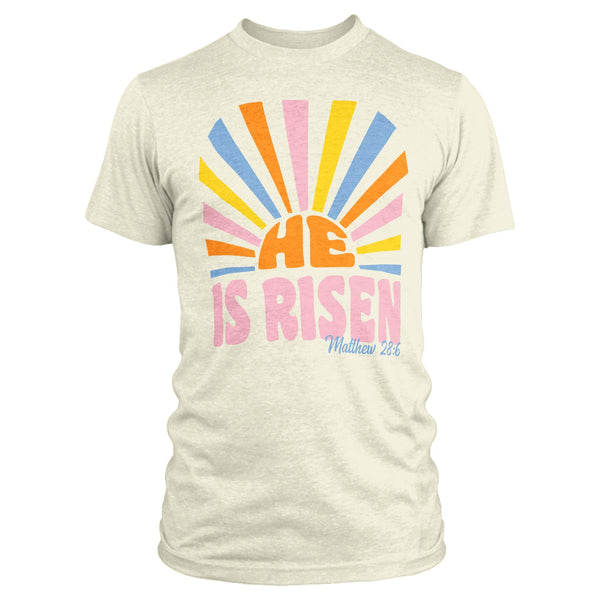 He is Risen Unisex Vintage Washed Tee