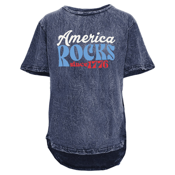 America Rocks Mineral Wash Tee