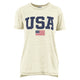 USA Flag Vintage Washed Boyfriend Tee