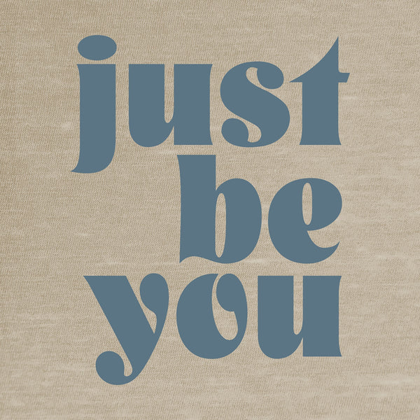Just Be You Vintage washed Unisex Tee