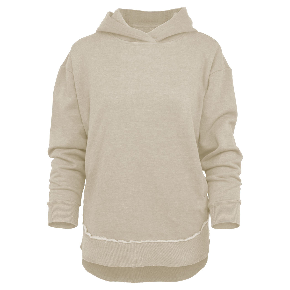 Clairmont Hooded Melange Poncho Fleece