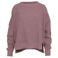 Lounge Long Sleeve Waffle Knit Top