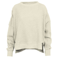 Lounge Long Sleeve Waffle Knit Top