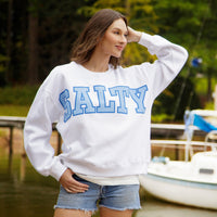 Salty Puff Printed Janise Fleece