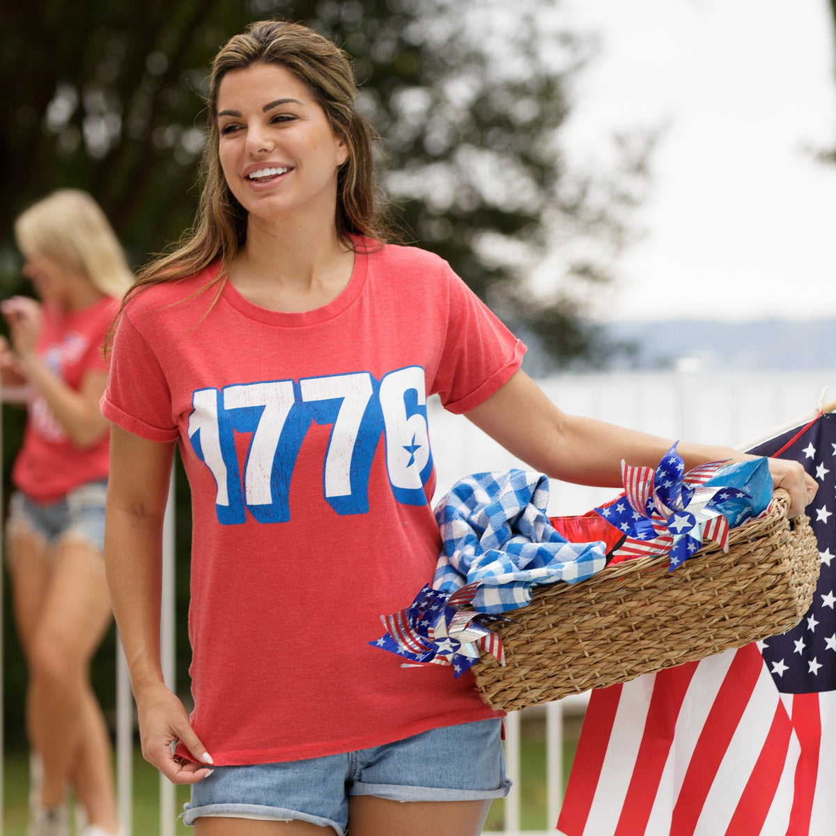 1776 Vintage Washed Boyfriend Tee