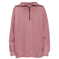 Thelma Melange Quarter Zip Fleece