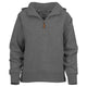 Ava Melange Hooded Quarter Zip Fleece