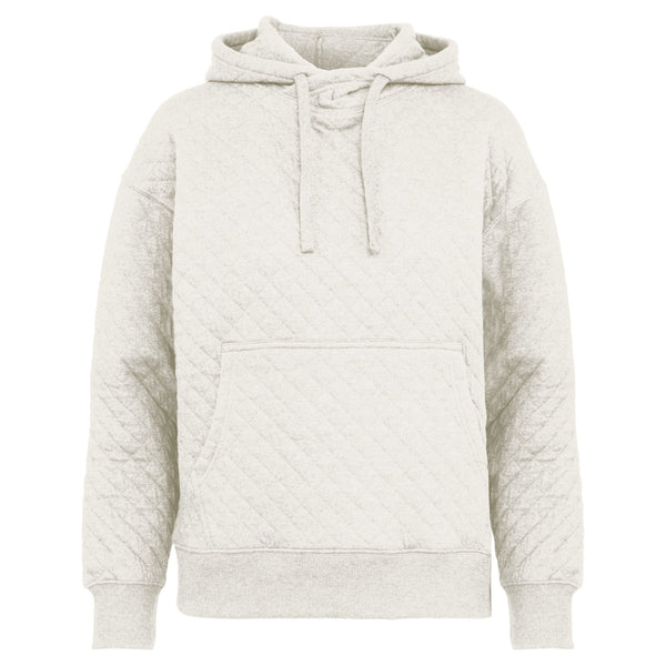 Quilted Comfort Set: Shorts & Hoodie (Ivory)