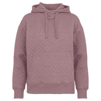 Quilted Comfort Set: Shorts & Hoodie (Mauve)