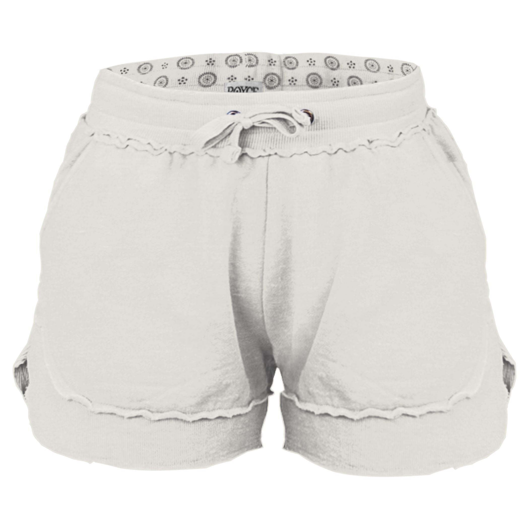 ショートパンツ RONRON RR SWEAT SHORTS WHITE MELANGE Hotty Hot High-Rise Lined Short 4