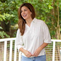 Howe Slub Textured Wide Body Top