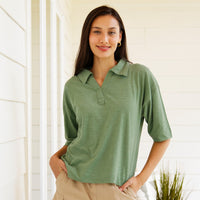 Howe Slub Textured Wide Body Top