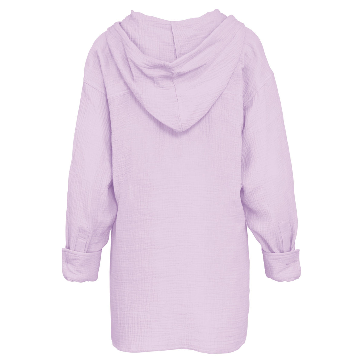 Villa Long Sleeve Hooded Gauze Top