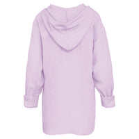 Villa Long Sleeve Hooded Gauze Top