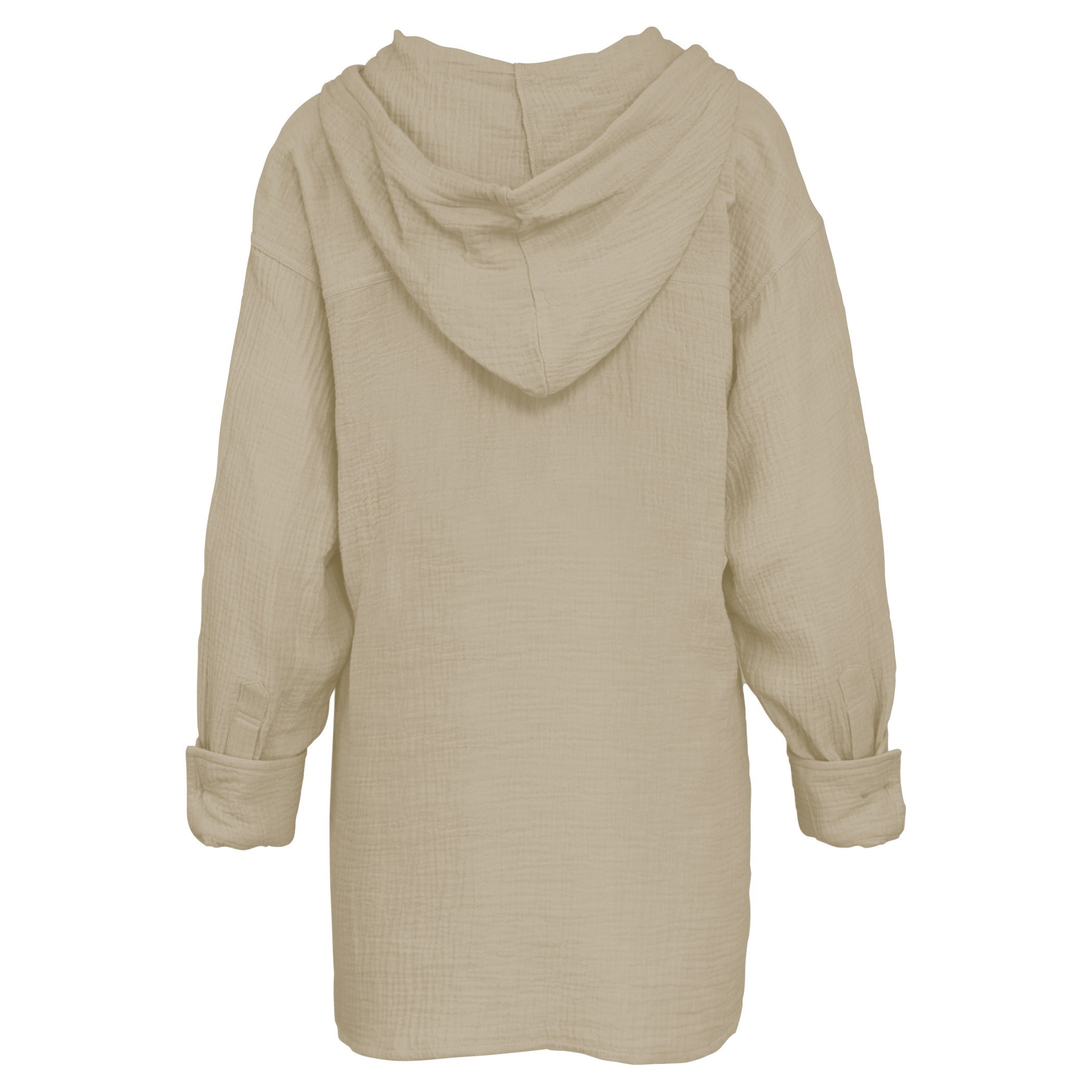 Villa Long Sleeve Hooded Gauze Top – Royce Brand