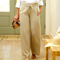 Wilton 100% Cotton Gauze Pant