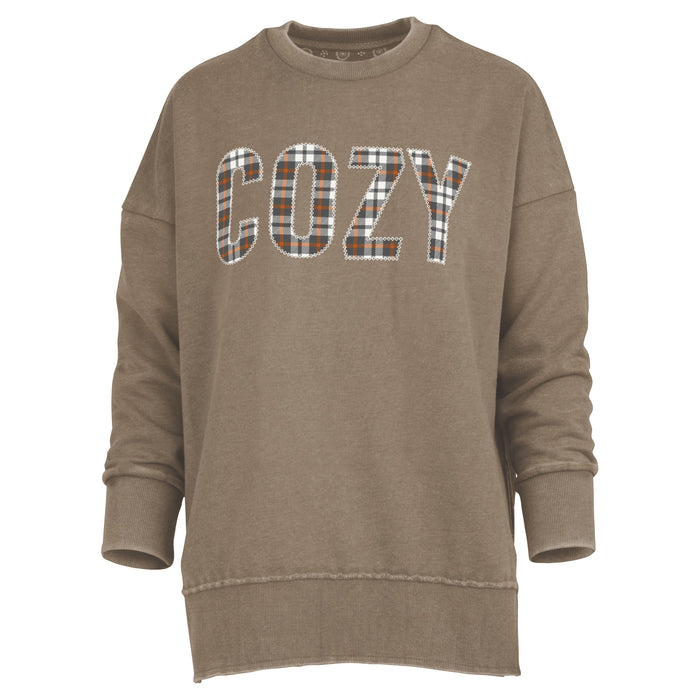 Cozy Applique Melange La Jolla Fleece