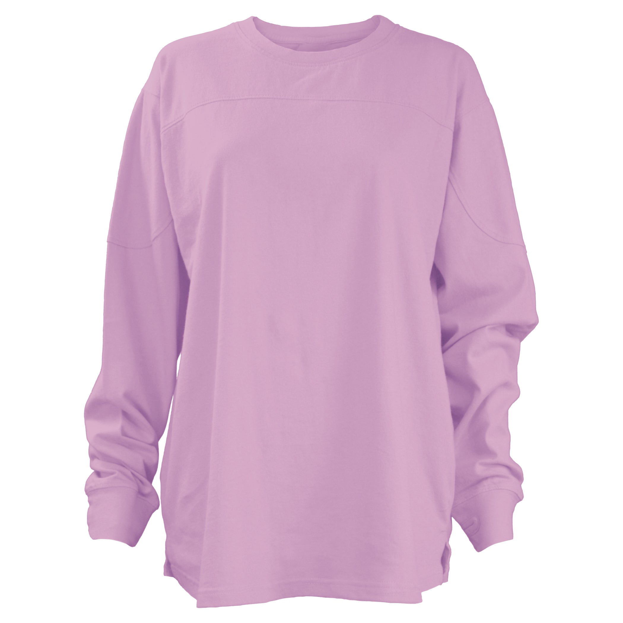 CLANE☆BACK LONG DRAPE BIG SHIRTS Big Shirt | Women's Long Sleeve 100% Cotton Big Tee by Royce Brand