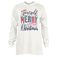 Merry Little Christmas 100% Cotton Unisex Tee