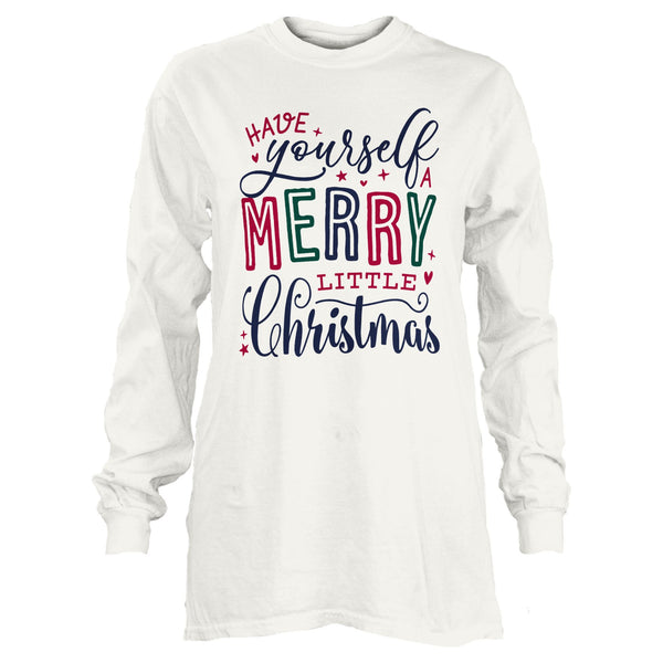 Merry Little Christmas 100% Cotton Unisex Tee