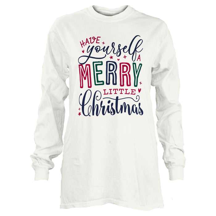 Merry Little Christmas 100% Cotton Unisex Tee