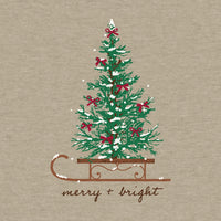 Sleigh Ride Melange Poncho Fleece