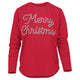 Glimmer Merry Christmas 100% Cotton Tee