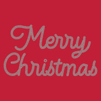 Glimmer Merry Christmas 100% Cotton Tee