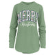 Merry Little Trees Melange Long Sleeve Tee