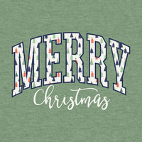 Merry Little Trees Melange Poncho Fleece