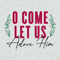 Adore Him Melange Long Sleeve Tee