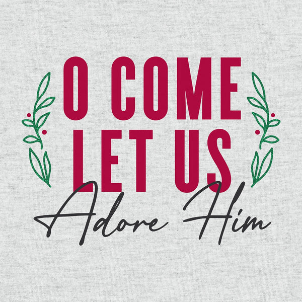 Adore Him Melange Long Sleeve Tee