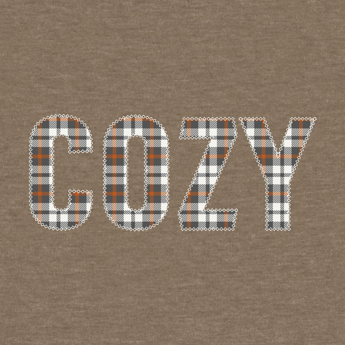 Cozy Applique Melange La Jolla Fleece