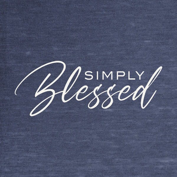 Simply Blessed Melange Poncho Fleece