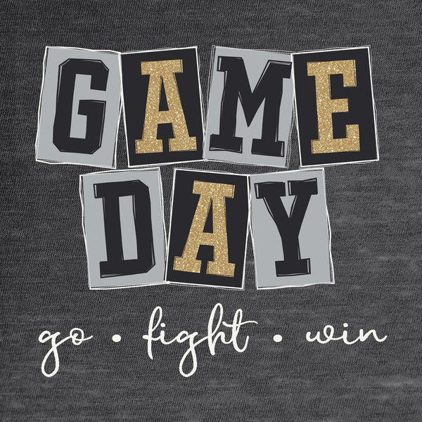 Game Day Blocks Vintage Washed Unisex Tee