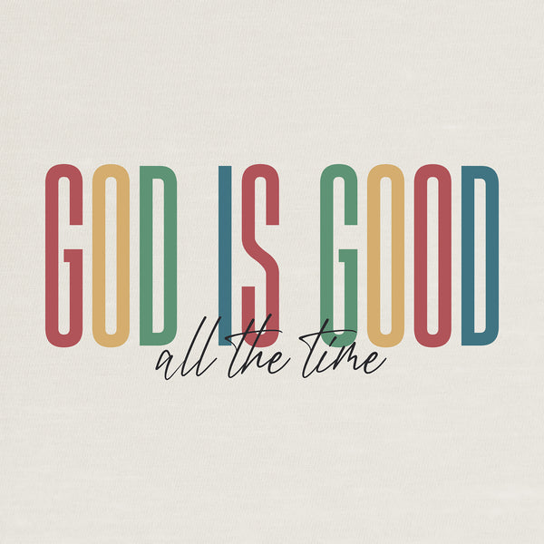 God Is Good Vintage Washed Unisex Tee