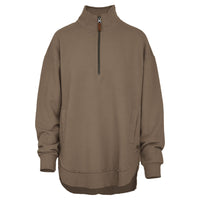 Sojourn Quarter Zip Melange Poncho Fleece